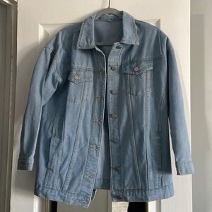 Light wash demin jacket